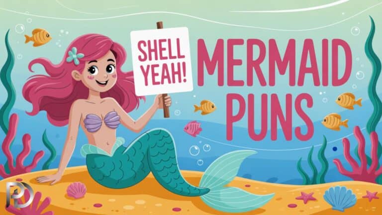 185 Hilarious Mermaid Puns And Jokes To Make a Splash