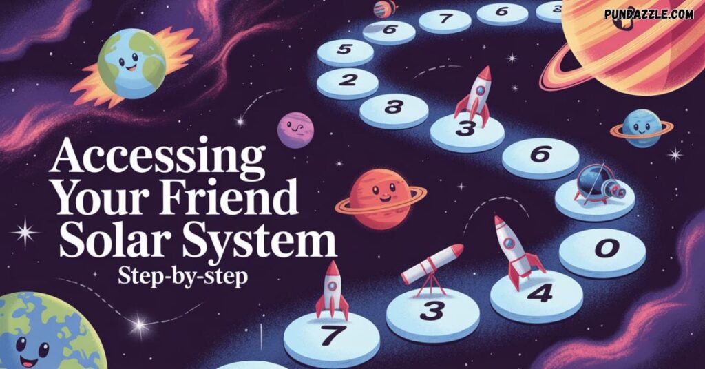 Accessing Your Friend Solar System: Step-By-Step