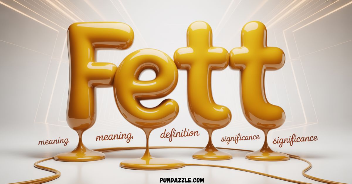 Fett Meaning