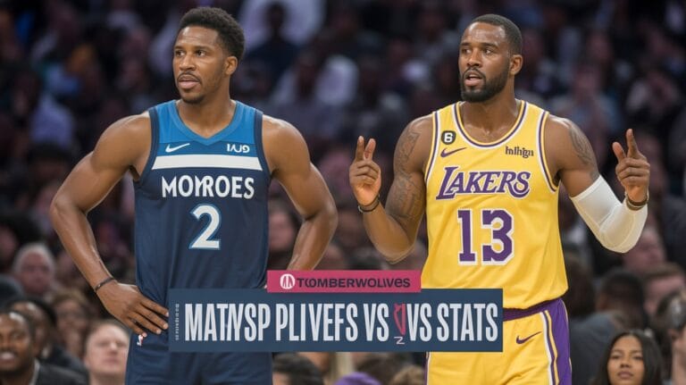 Timberwolves Vs Lakers Match Player Stats: A Detailed Breakdown Of The Key Performances