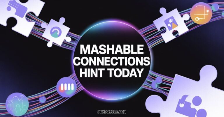 Your Friendly Guide To Mashable Connections Hint Today