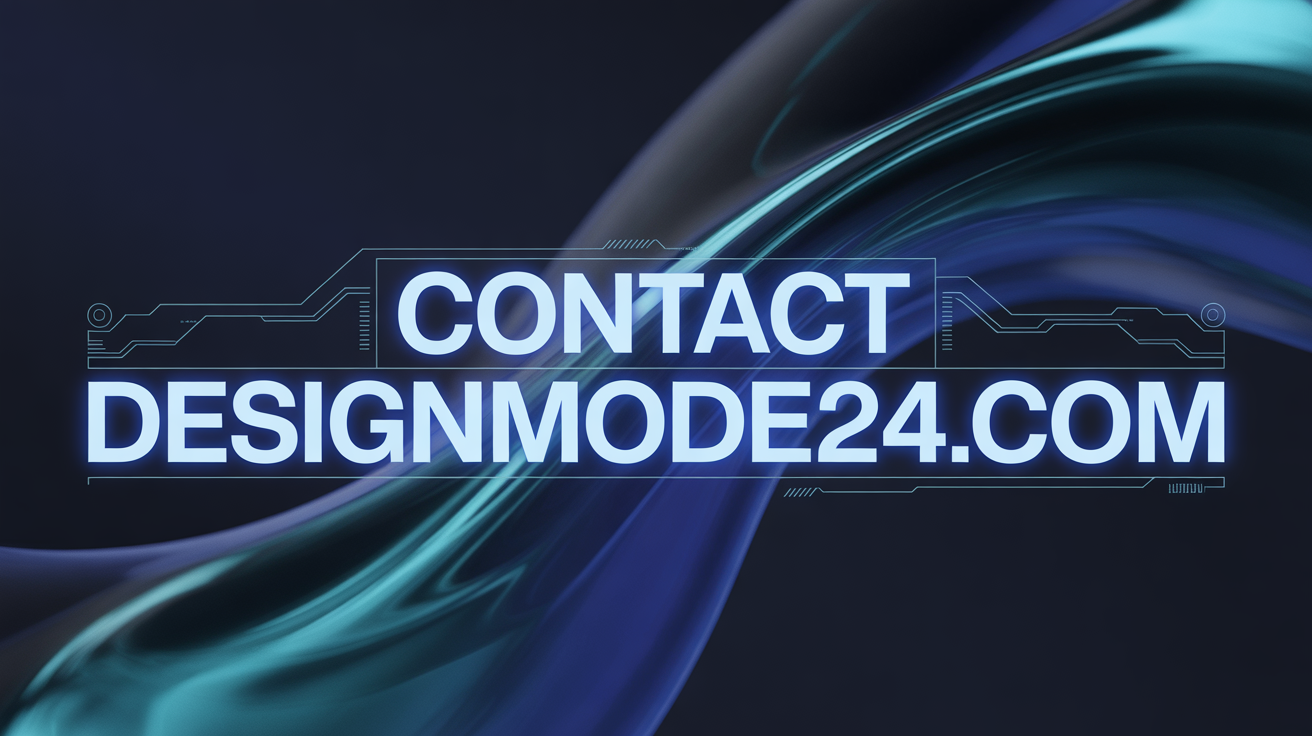 Contact Designmode24.com: Your Gateway To Modern Creative Excellence