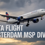 Delta Flight Amsterdam MSP Divert After Severe Turbulence, 25 Injured